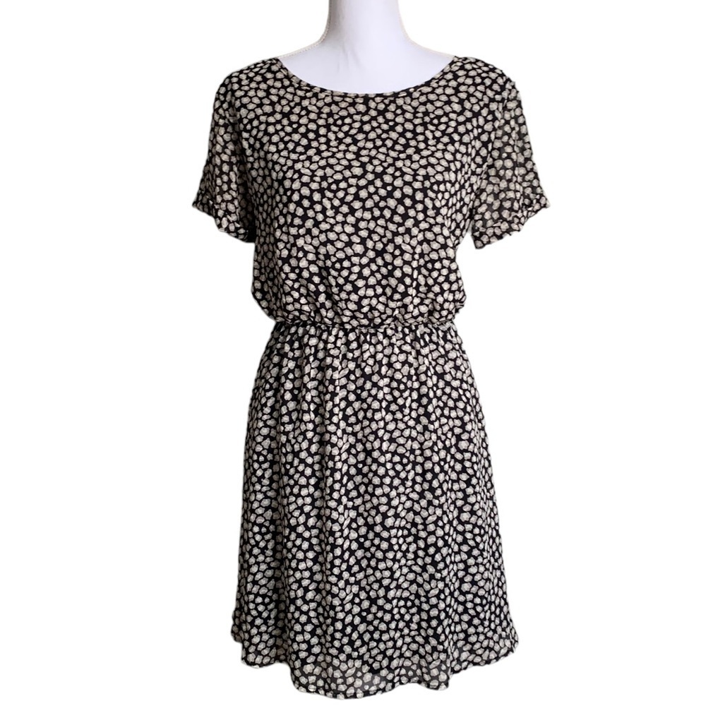 Nordstrom Dee Elle Patterned Midi Dress Size Large